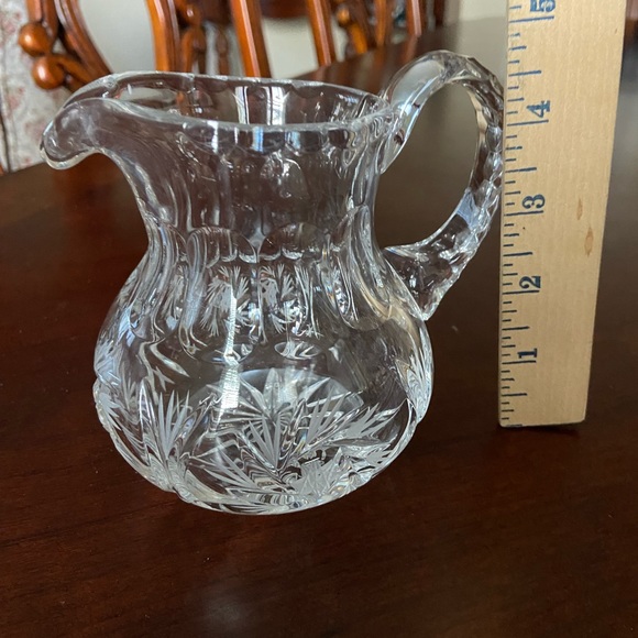 Polish Crystal Pitcher - Picture 2 of 2